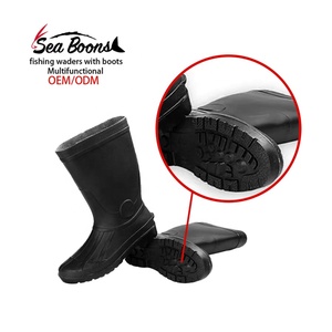 Nouvelle usine directe imperméable Nylon Pvc taille haute poitrine équipement de pêche volant Wader bottes en caoutchouc chasse pêche Waders - Product Image 6