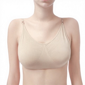 Soutien-gorge de danse invisible en spandex pour filles, modèle Octavia BT00045, best-seller, avec bretelles transparentes, soutien-gorge de ballet professionnel couleur chair pour enfants - Product Image 3