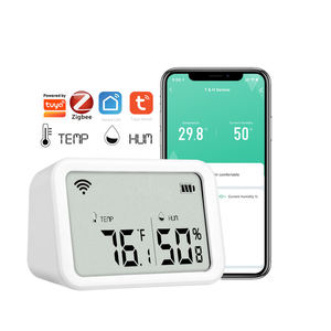ZB-191 Tuya, Sensor de Temperatura y Humedad Zigbee, Detector de Humedad Interior, Termómetro, Sensor de Automatización del Hogar Inteligente - Product Image 6
