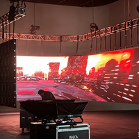 Écran LED portable P3.9 7680HZ, mur vidéo LED, location d'écran LED pour les salons professionnels et les événements