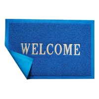Tapis en PVC à enroulement, antidérapant, couleur personnalisée, grattoir, facile à nettoyer, lavable, imperméable, piège à saleté, tapis de sol moderne pour entrée de voiture
