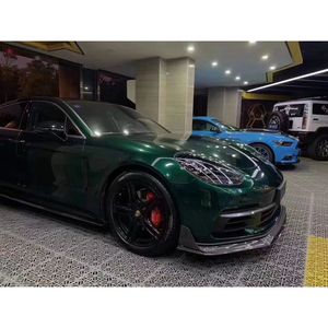 Alta qualità materiale in fibra di carbonio ricambi Auto per <span class=keywords><strong>Porsche</strong></span> <span class=keywords><strong>Panamera</strong></span> 971 aggiornamento FX Kit corpo anteriore lato lato lato lato diffusore posteriore - Product Image 3