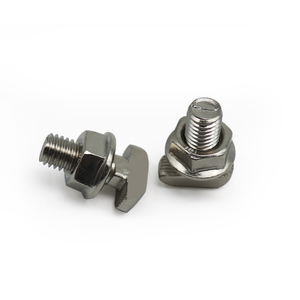 Manufacturer Price M8x20 25 30 40 60 Zinc Plated Carbon Steel T Hammer Head <strong>Bolt</strong> for 40 45 50 Series T-Slot Aluminum Profile - Product Image 3