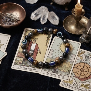Pulsera <span class=keywords><strong>de</strong></span> Piedra Ojo <span class=keywords><strong>de</strong></span> Tigre - Pulsera <span class=keywords><strong>de</strong></span> Protección Energética <span class=keywords><strong>de</strong></span> Obsidiana y Turmalina Negra Natural <span class=keywords><strong>para</strong></span> Mujeres y Hombres, <span class=keywords><strong>Regalo</strong></span> <span class=keywords><strong>de</strong></span> <span class=keywords><strong>Amistad</strong></span> - Product Image 4