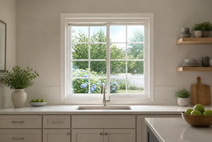 Ventanas Abatibles de Aleación de Aluminio con Diseño de Rejilla Fabricadas en la Fábrica de Shanghái para Filipinas - Product Image 4