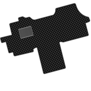 Tappetini per Dodge Ram ProMaster 2014-2022 1500 2500 3500, in Gomma Nera per Tutte le Stagioni, Rivestimento per Furgone <span class=keywords><strong>Camper</strong></span> e Cargo - Product Image 1