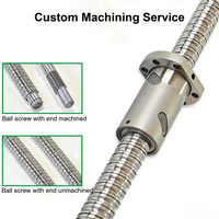 Tornillo de Bolas HIWIN Taiwan R16-5T3 R20-5K4 R32-5K4 1605 2005 2510 3205 C7 con Guía Lineal