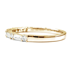 Vente en gros de bagues de mariage en diamant de haute qualité en or rose 18 carats Bague de fiançailles classique pour femme - Product Image 2
