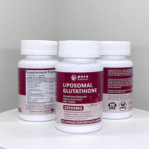 Gmp Private Merk Aangepaste Label Hoge Kwaliteit Liposoom Glutathion Huid Whitening Pillen Antioxidant Whitening Capsules - Product Image 5