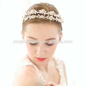Venta al por mayor <span class=keywords><strong>de</strong></span> moda Rhinestone <span class=keywords><strong>de</strong></span> La Perla hecho a mano diadema <span class=keywords><strong>de</strong></span> Boda nupcial desfile <span class=keywords><strong>de</strong></span> la Reina Tiara corona - Product Image 3