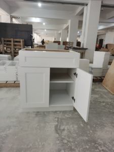 Armarios de cocina de baño de madera, autoensamblados, estándar americano - Product Image 4