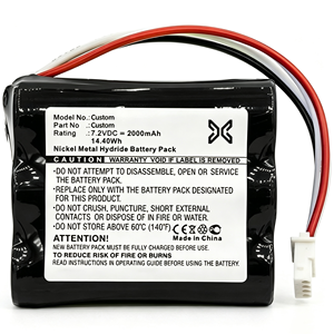 Paquete de Baterías CPET Personalizado para Fluke Oxitest <span class=keywords><strong>NONIN</strong></span> 7500, Masimo Radical 7, Medtronic, Philips, GE, EDAN, Baterías de Iones de Litio y Ni-MH OEM - Product Image 5