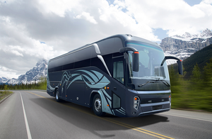 Роскошный автобус Shaolin длиной 11 м с новым дизельным двигателем для общественного транспорта, стандартное переднее положение стандарта евро 5 - Product Image 2