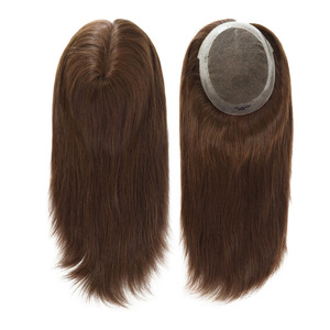 วิกผมผู้หญิงแบบไม่มีเชือกผูก ทรงผมยาวสีน้ำตาล ปิดผมขาว เพิ่มวอลลุ่ม มีสินค้าพร้อมส่ง - Product Image 5