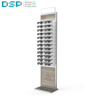 Étalage de lunettes de soleil sur pied avec écran LED, fabrication sur mesure par DSP Vietnam Factory Custom Optics Store