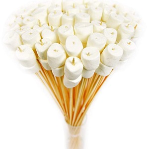 Bambus 36 \ "rắn gỗ que nhỏ Bạch Dương tre xiên cho Marshmallow rang Ice Fishing Cream Stick Craft Dowel que - Product Image 1