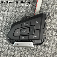 Boutons de commande au volant de voiture 30D959442H Non-chauffés, avec fonction Audio et Téléphone pour VW Golf Tiguan Passat