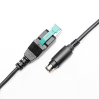 Pabrik disesuaikan kualitas tinggi 8Pin 12V bertenaga USB laki-laki Ke MINI DIN 8PIN kabel