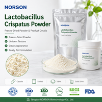 Extracto de Lactobacillus Crispatus con Alto Contenido de UFC, Suplemento Probiótico para el Cuidado Femenino, 100 Mil Millones de UFC/g, Polvo Amarillo Claro, Grado Alimenticio