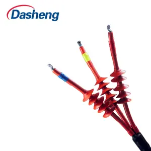 Kabel Listrik Heat Shrink Splice, Aksesori Terminating Panas Dapat Menyusut dan Splicing