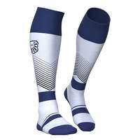 Chaussettes de baseball de haute qualité avec logo personnalisé Chaussettes de sport en coton sublimé à la hauteur du genou pour jeunes Respirantes et antidérapantes