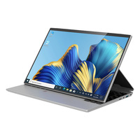 ULAP Q140SDQ Tablette tactile IPS pliable de 14 pouces à lunette ultra-étroite pour ordinateur portable Windows 10/11 N95 CPU 16GB DDR4 + 512GB SSD empreinte digitale