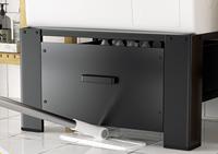 Cadre de support de base pour machine à laver avec armoire à tiroirs pour machine à laver et sèche-linge Emballage de vente par correspondance