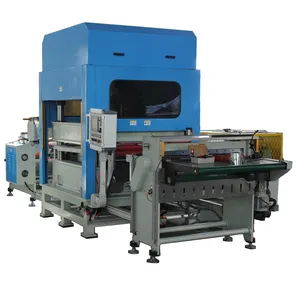 PLC Control With Automatic Unwinding Rewinding Bumper stopper Kiss Cutting Machine