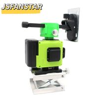 Professionnel d'intérieur extérieur de niveau de laser du vert 4d de la ligne 16 croisée avec des accessoires