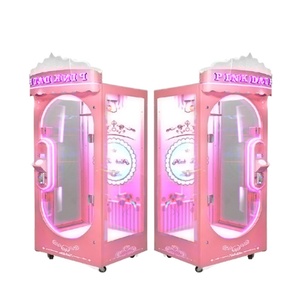 เครื่องตัดเล็บสีชมพูจากโรงงานโดยตรง อุปกรณ์เชิงพาณิชย์แบบหยอดเหรียญ เครื่องหยอดเหรียญเดี่ยวสำหรับแจกของขวัญ - Product Image 6