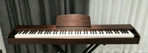 Piano Digital B130 de 88 Teclas, 128 Ritmos, 80 <span class=keywords><strong>Canciones</strong></span> de Demostración, Metrónomo, Teclado de Doble Tono <span class=keywords><strong>con</strong></span> Bluetooth - Product Image 1