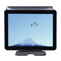 Terminal de point de vente tactile à double écran de 15,6 pouces, Intel Core I5, Windows, tout-en-un, caisse enregistreuse pour restaurant, commerce de détail