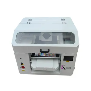 Cheapest Small Uv Flatbed Printer Acrylic glass ceramic A4 A3 Size Uv Printer Desktop With TX800 Print head