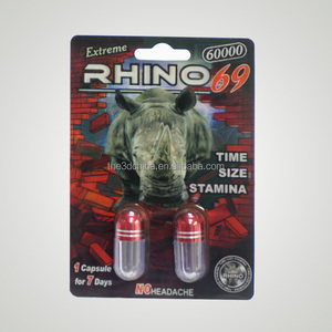 Set de Empaque 2026 Elite Black Panther Rhino 69 con Tarjeta de Movimiento 3D Vívido, Acabado en Lámina Dorada, Blíster Vacío, Suplemento OEM - Product Image 1