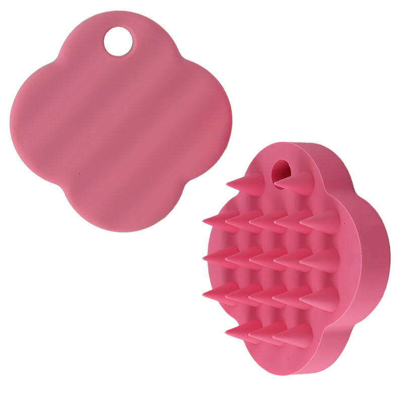 Red-hair washing massage brush