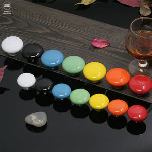 Usine directe en alliage de Zinc matériel chambre d'enfants sécurité en céramique mignon <span class=keywords><strong>armoire</strong></span> bouton tiroir <span class=keywords><strong>armoire</strong></span> meubles poignée pour chambre - Product Image 6