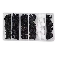 Kit de clips de fixation automobile en état neuf, clips de fixation de panneau de porte mixtes, rivets en plastique, clips de fixation de pare-chocs, pièces automobiles