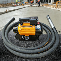 220V Elektrischer Stecker-Vibrationsstab für Beton, Einphasig/Dreiphasig, Hocheffizienter Motor, Zementvibrator, Betonvibrationsstab-Werkzeug