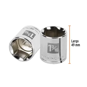 Boîte de 6 douilles à 6 points de 1-3/16 po, entraînement 1/2 po, TRUPER - Product Image 2