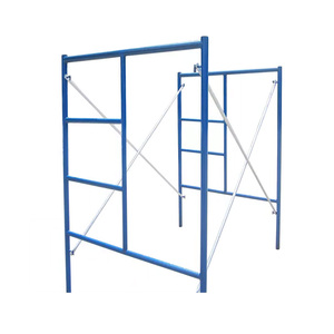 HRT çerçeve İskele inşaat portalı İskele sıcak daldırma galvanizli merdiven H çerçeve iskele bina için - Product Image 6