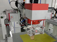 Machine de soudage au laser à fibres industrielles DMK pour métaux, machine de soudage au laser haute précision pour le traitement des batteries industrielles