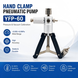 Pompe d'étalonnage sous vide de laboratoire 6MPa, calibrateur de manomètre manuel 40Bar - Product Image 4