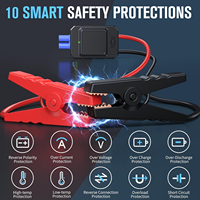 Neuheiten Mini-Auto-Starthilfe 14,8V 8000mAh 2000A Powerbank Luftkompressor Booster-Ladegerät