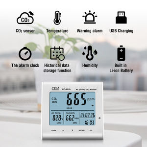 Eficiência elevada Calibração automática Detector interno do <span class=keywords><strong>CO2</strong></span>: 7 calibração automática do dia para assegurar a precisão da medida - Product Image 2