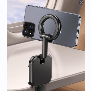 Più recente gancio in metallo Clip presa d'aria di navigazione per auto porta cellulare magnetico con caricatore per auto moto bici - Product Image 2