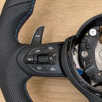 Volant de voiture en cuir M Sport personnalisé pour BMW F30 F10 F20 F32 F36 F22 F80 M3 M4 M5 E90 E92 E70 X5 X6
