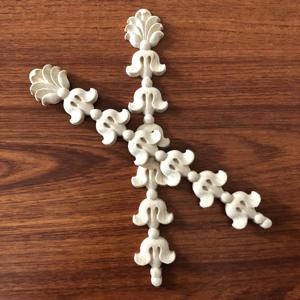 Piezas decorativas talladas, <span class=keywords><strong>apliques</strong></span> <span class=keywords><strong>para</strong></span> espejo, marcos <span class=keywords><strong>de</strong></span> muebles, componentes <span class=keywords><strong>de</strong></span> madera - Product Image 6