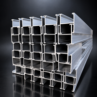 Rail de montage de panneau solaire, profilé de support en aluminium, support de rail pour module photovoltaïque pour système de structure solaire au sol