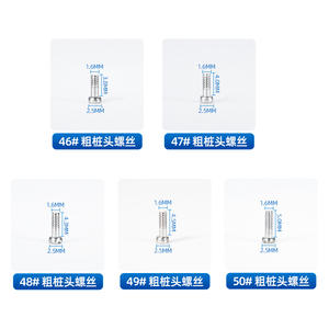 Tornillos de cabeza gruesa para gafas y gafas de sol, piezas de reparación de marcos metálicos de 4,5mm y 5,0mm, accesorios pequeños y ligeros - Product Image 2