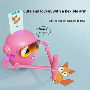 روبوت رسم بلاستيكي ذكي جديد من MILI للأطفال، لعبة تعليمية مبكرة للرسم التلقائي، مجموعة هدايا للأطفال - Product Image 2